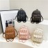 This year's popular fashion portable backpacks, women's bags, 2025 summer new styles, light luxury and stylish student bags, single-shoulder bags wholesale
