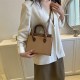 Cross-border ins niche trend single-shoulder crossbody bag for women 2023 summer: Fashionable and simple vintage checkered handbag