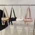 Wholesale cross-border niche bow-shaped hand-held cylindrical women's bags, 2025 summer new simple single-shoulder bags, trendy underarm bags