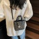 Wholesale niche light luxury diamond-encrusted hand-held bucket bags for women, 2025 summer new color-blocking single-shoulder bags, versatile crossbody bags Wholesale niche light luxury diamond-encrusted hand-held bucket bags for women, 2025 summer new color-blocking single-shoulder bags, versatile crossbody bags