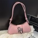 bags Cross-border quality women's bags 2023 Summer New solid color PU underarm bags, stylish commuting hand-held bags bags Cross-border quality women's bags 2023 Summer New solid color PU underarm bags, stylish commuting hand-held bags