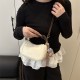 Wholesale fresh and fashionable contrasting color hand-held small square bags for women, 2025 spring new light luxury single-shoulder bags for commuting crossbody bags Wholesale fresh and fashionable contrasting color hand-held small square bags for women, 2025 spring new light luxury single-shoulder bags for commuting crossbody bags
