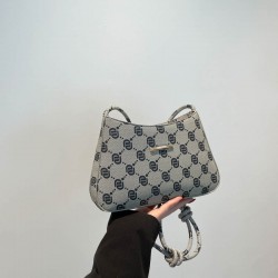 Wholesale Korean retro checkered hand-held small square bags for women, 2025 summer new light luxury single-shoulder bags for commuting crossbody bags