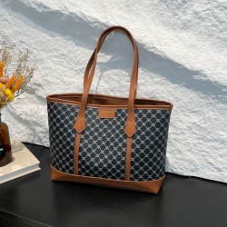 Wholesale light luxury and fashionable portable tote bags for women, 2025 summer new checkered versatile single-shoulder bags, and commuter underarm bags
