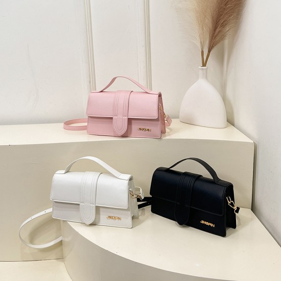 Wholesale high-end quality hand-held small square bags, women's bags, 2025 spring new style light luxury and fashionable single-shoulder bags, commuting crossbody bags