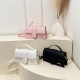 Wholesale high-end quality hand-held small square bags, women's bags, 2025 spring new style light luxury and fashionable single-shoulder bags, commuting crossbody bags