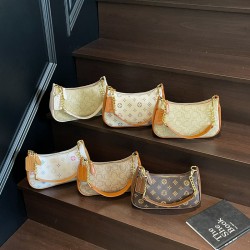 Wholesale high-quality, light luxury hand-held small square women's bags, 2025 summer new color-blocking single-shoulder underarm bags, and commuting crossbody bags