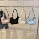 Wholesale Korean-style bow tie hand-held small handbags for women, 2025 summer new light luxury single-shoulder bags, trendy underarm bags Wholesale Korean-style bow tie hand-held small handbags for women, 2025 summer new light luxury single-shoulder bags, trendy underarm bags