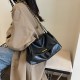 Fashionable, simple and large-capacity women's bags, new chain underarm bags for autumn and winter 2023, stylish and versatile single-shoulder crossbody bags