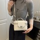 Wholesale light luxury simple hand-held square box bags, women's bags, 2025 summer new fashion single-shoulder bags, and commuting crossbody bags Wholesale light luxury simple hand-held square box bags, women's bags, 2025 summer new fashion single-shoulder bags, and commuting crossbody bags