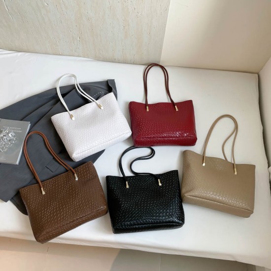 Tote bags, large-capacity bags, women's bags, 2025 summer new styles, trendy and high-end single-shoulder bags, stylish commuting handbags Tote bags, large-capacity bags, women's bags, 2025 summer new styles, trendy and high-end single-shoulder bags, stylish commuting handbags