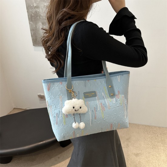 Autumn women's versatile tote bags, 2024 new casual single-shoulder bags, and this year's popular soft bags wholesale Autumn women's versatile tote bags, 2024 new casual single-shoulder bags, and this year's popular soft bags wholesale
