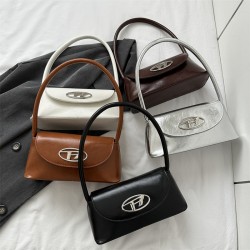 Cross-border trendy small bags for women in winter 2023: Fashionable and simple underarm bags, versatile single-shoulder bags for commuting