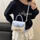 Wholesale cross-border trendy small square handbags for women, 2025 summer new color-blocking single-shoulder bags, versatile crossbody bags for commuting Wholesale cross-border trendy small square handbags for women, 2025 summer new color-blocking single-shoulder bags, versatile crossbody bags for commuting