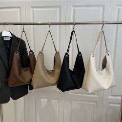 Wholesale Japanese minimalist style hand-held tote bags for women, 2025 summer new large-capacity single-shoulder bags, and underarm mother and child bags