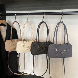 Wholesale fashionable hand-held small square women's bags, 2025 spring new styles, stylish and versatile single-shoulder underarm bags, and light luxury crossbody bags