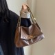 Fashionable, simple and large-capacity women's bags, new chain underarm bags for autumn and winter 2023, stylish and versatile single-shoulder crossbody bags