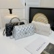 Wholesale Korean version checkered tattoo line hand-held small square bags for women, 2025 summer new light luxury single-shoulder bags, chain crossbody bags Wholesale Korean version checkered tattoo line hand-held small square bags for women, 2025 summer new light luxury single-shoulder bags, chain crossbody bags