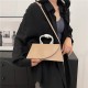 French light luxury handbag for women, 2024 summer new, niche design single-shoulder bag, casual and versatile crossbody bag wholesale