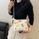 Wholesale fashionable and cute cartoon hand-held small square bags for women, 2025 spring new sweet style single-shoulder bags and trendy crossbody bags Wholesale fashionable and cute cartoon hand-held small square bags for women, 2025 spring new sweet style single-shoulder bags and trendy crossbody bags