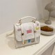 Casual commuting backpack 2025 Summer New college student trendy handbag, stylish and versatile large-capacity crossbody bag Casual commuting backpack 2025 Summer New college student trendy handbag, stylish and versatile large-capacity crossbody bag