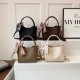 Retro bucket bag, women's bag, 2025 summer new trendy and fashionable large-capacity tote bag, commuter single-shoulder crossbody bag