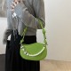 Korean-style niche design pearl handbag for women, new Summer 2024 fashion and trendy single-shoulder bag, versatile crossbody bag