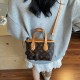 Wholesale retro and simple hand-held bucket bags, women's bags, 2025 summer new Korean version color-matching single-shoulder bags, commuter crossbody bags Wholesale retro and simple hand-held bucket bags, women's bags, 2025 summer new Korean version color-matching single-shoulder bags, commuter crossbody bags