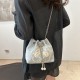 Summer trend new Chinese-style embroidered bucket bag women's bag 2024 New light luxury versatile single-shoulder bag crossbody chain bag
