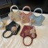 Wholesale fashionable Korean-style hand-held bucket bags, women's bags, 2025 summer new light luxury single-shoulder bags, commuter versatile crossbody bags