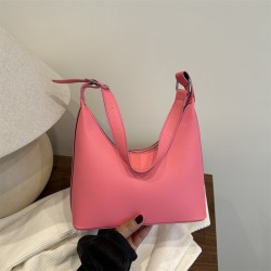 Wholesale simple and versatile hand-held dumpling bags, women's bags, 2025 spring new style fashionable light luxury single-shoulder bags, commuter underarm bags