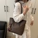 Wholesale of Korean-style letter-printed tote handbags, women's bags, 2025 Spring new retro single-shoulder bags, and light luxury underarm bags Wholesale of Korean-style letter-printed tote handbags, women's bags, 2025 Spring new retro single-shoulder bags, and light luxury underarm bags