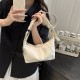 Wholesale Korean-style simple hand-held pillow bags, women's bags, 2025 summer new high-end quality single-shoulder bags, and commuting crossbody bags