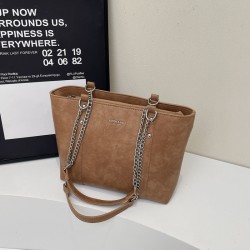 Wholesale Forest-style simple hand-held tote bags for women in the summer of 2025, large-capacity single-shoulder bags, trendy and versatile underarm bags