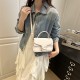 Wholesale Korean version light luxury hand-held small square bags for women, 2025 summer new fashionable and trendy single-shoulder bags for commuting crossbody bags Wholesale Korean version light luxury hand-held small square bags for women, 2025 summer new fashionable and trendy single-shoulder bags for commuting crossbody bags