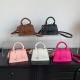 Korean-style fashionable and simple handbag 2023 Autumn and winter new commuting chic single-shoulder crossbody bag solid color PU small square bag
