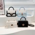 Cross-border fashion new hand-held small square bags for women to wholesale in the summer of 2025, the best-selling single-shoulder crossbody bags in live-streaming