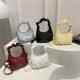 Wholesale high-end pleated hand-held dumpling bags for women, 2025 summer new styles, simple and versatile single-shoulder bags, trendy crossbody bags Wholesale high-end pleated hand-held dumpling bags for women, 2025 summer new styles, simple and versatile single-shoulder bags, trendy crossbody bags