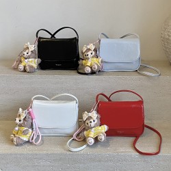 Wholesale Korean-style simple hand-held small square bags for women, 2025 summer new light luxury and fashionable single-shoulder bags for commuting crossbody bags