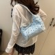 Wholesale Korean-style bow tie hand-held small handbags for women, 2025 summer new light luxury single-shoulder bags, trendy underarm bags Wholesale Korean-style bow tie hand-held small handbags for women, 2025 summer new light luxury single-shoulder bags, trendy underarm bags