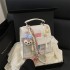 Casual commuting backpack 2025 Summer New college student trendy handbag, stylish and versatile large-capacity crossbody bag