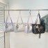 Wholesale ethnic-style hand-held tote bags for women, 2025 summer new models, color-matching, versatile single-shoulder bags, large-capacity underarm bags