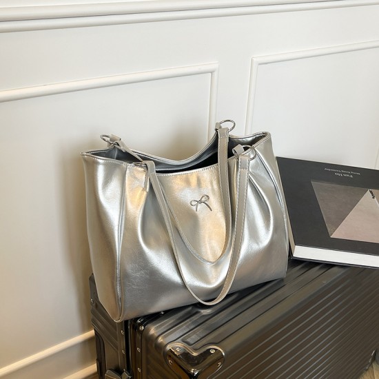 Wholesale Japanese minimalist style hand-held tote bags, women's bags, 2025 summer new large-capacity single-shoulder bags, commuter underarm bags Wholesale Japanese minimalist style hand-held tote bags, women's bags, 2025 summer new large-capacity single-shoulder bags, commuter underarm bags