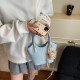 Wholesale fashionable Korean-style hand-held bucket bags, women's bags, 2025 summer new light luxury single-shoulder bags, commuter versatile crossbody bags
