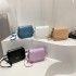 Wholesale fashionable and simple small square women's bags, 2025 summer new styles of high-quality single-shoulder bags, versatile crossbody bags for commuting