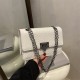 Wholesale braided small square women's bags, 2025 summer new fashion lock button single-shoulder underarm bags, chain crossbody bags Wholesale braided small square women's bags, 2025 summer new fashion lock button single-shoulder underarm bags, chain crossbody bags
