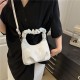 Wholesale high-end pleated hand-held dumpling bags for women, 2025 summer new styles, simple and versatile single-shoulder bags, trendy crossbody bags Wholesale high-end pleated hand-held dumpling bags for women, 2025 summer new styles, simple and versatile single-shoulder bags, trendy crossbody bags