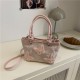 Wholesale new Chinese-style butterfly embroidered hand-held bucket bags, women's bags, 2025 summer new fashion single-shoulder bags and trendy crossbody bags Wholesale new Chinese-style butterfly embroidered hand-held bucket bags, women's bags, 2025 summer new fashion single-shoulder bags and trendy crossbody bags