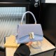 Wholesale Korean version color-blocking hand-held small square bags for women, 2025 summer new light luxury versatile single-shoulder bags for commuting crossbody bags Wholesale Korean version color-blocking hand-held small square bags for women, 2025 summer new light luxury versatile single-shoulder bags for commuting crossbody bags