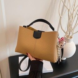 ins fashion hand-held tote bag for women, Spring 2025 new large-capacity single-shoulder bag for commuting, crossbody bag for children